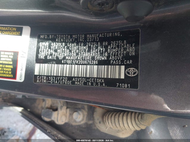 Toyota Camry Se