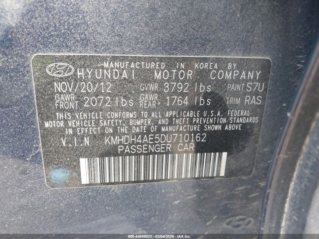Hyundai ELANTRA Gls