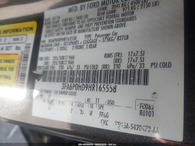 Ford Fusion Se