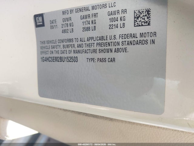 Buick Lucerne Cxl
