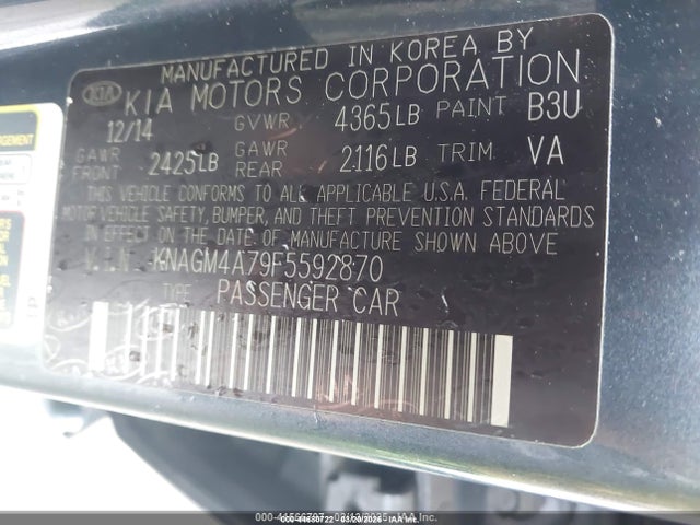 Kia Optima Lx