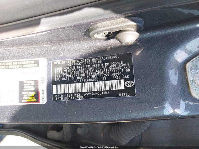 Toyota Camry Le