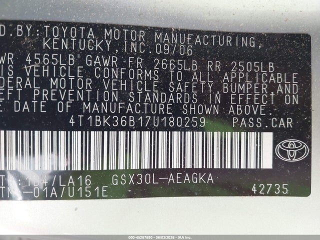 Toyota Avalon Xls