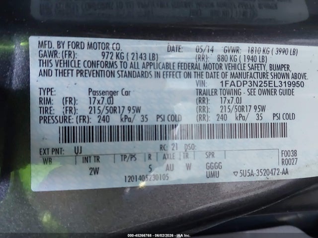 Ford Focus Titanium