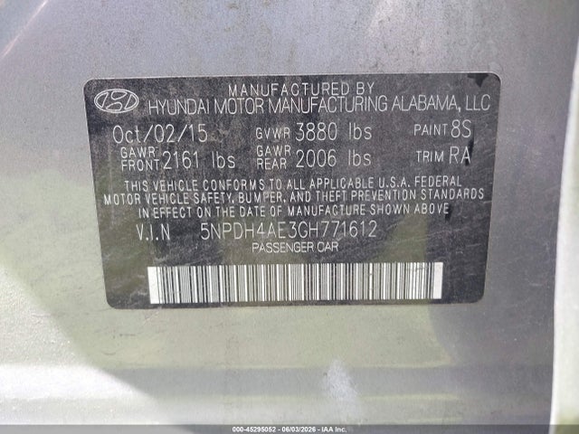 Hyundai ELANTRA Se