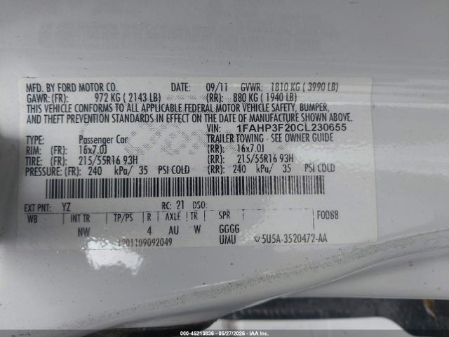 Ford Focus Se