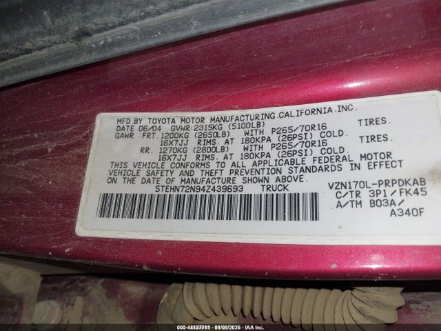 Toyota Tacoma Base V6