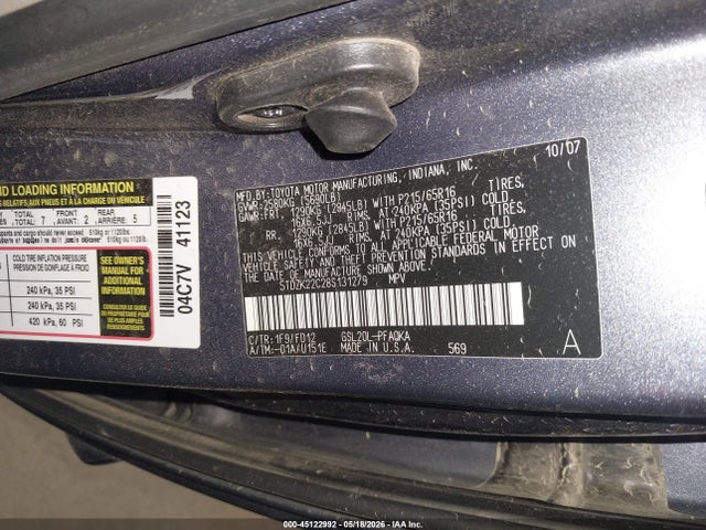 Toyota Sienna Xle