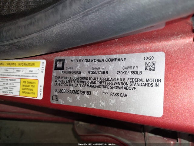 Chevrolet Spark Fwd Ls Automatic