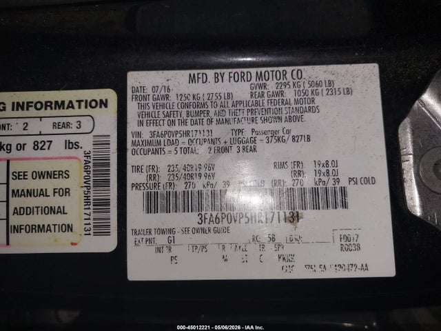 Ford Fusion Sport