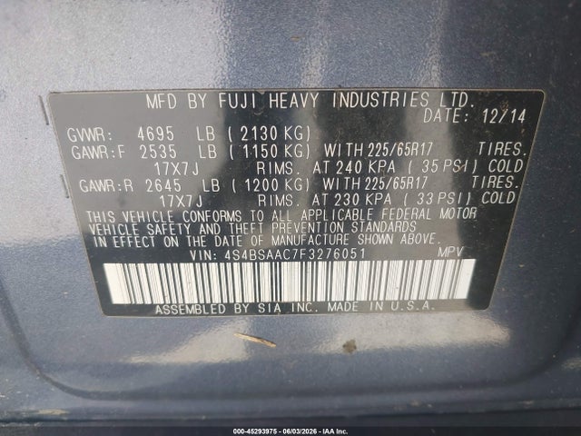 Subaru Outback 2.5i