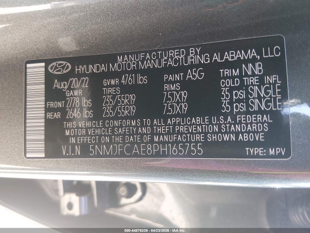 Hyundai TUCSON Sel