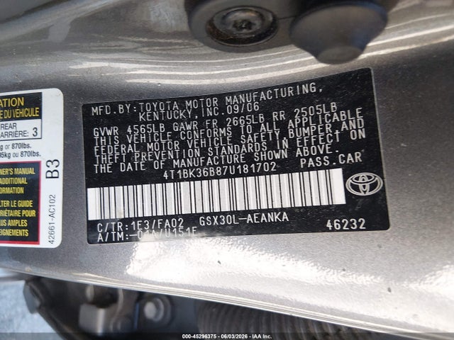 Toyota Avalon Xl