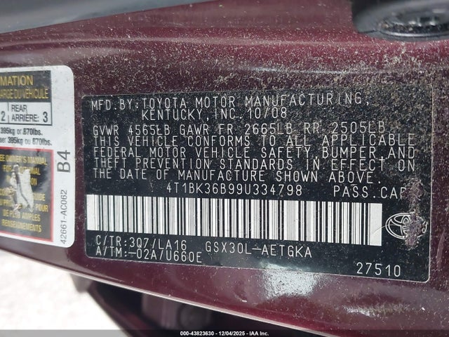 Toyota Avalon Xls