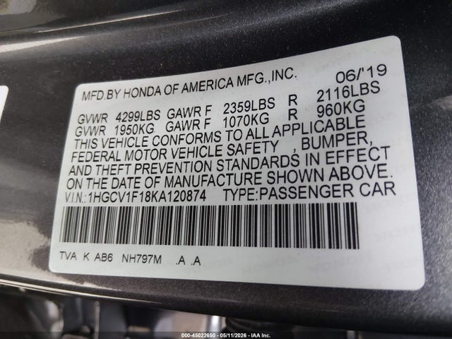 Honda Accord Lx