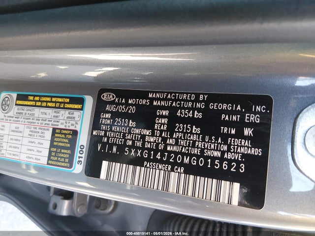 Kia K5 Lxs