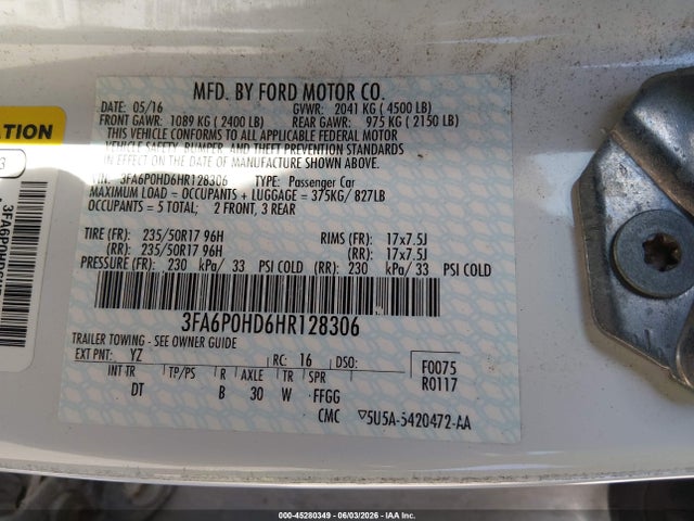 Ford Fusion Se