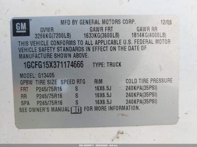 Chevrolet Express Work Van