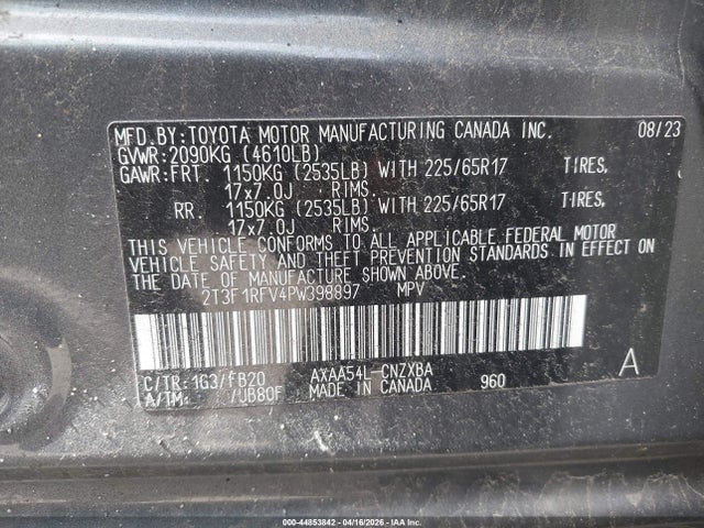 Toyota RAV4 Le