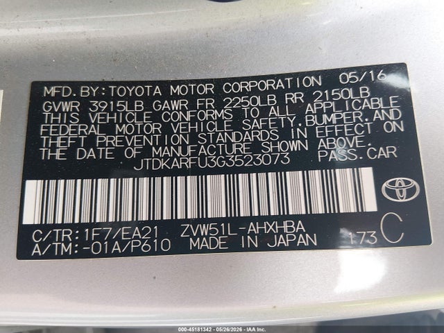 Toyota Prius Four Touring