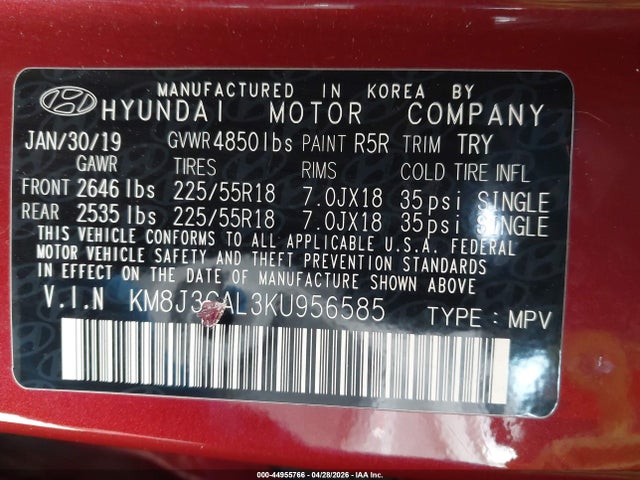 Hyundai TUCSON Limited