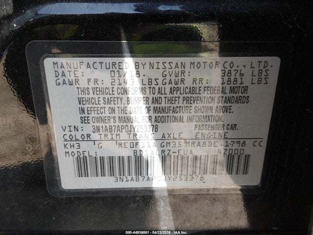 Nissan Sentra Sr