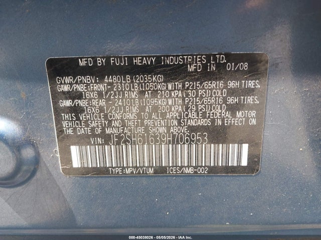 Subaru Forester 2.5x