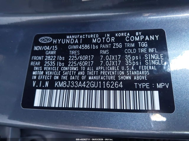 Hyundai TUCSON Se