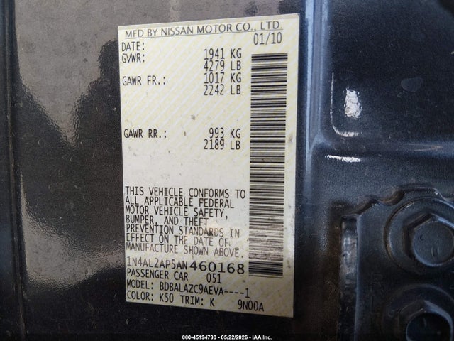 Nissan Altima 2.5