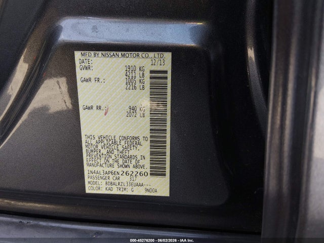 Nissan Altima 2.5 S