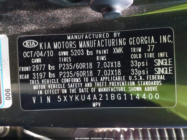 Kia Sorento Ex V6