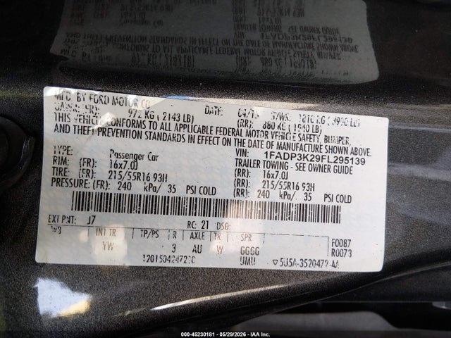 Ford Focus Se