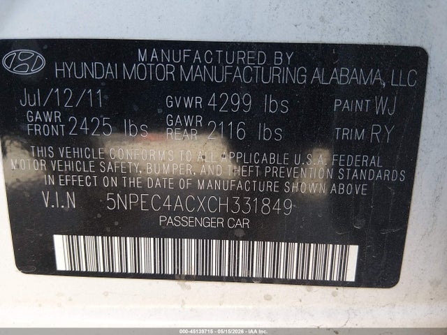 Hyundai SONATA Limited