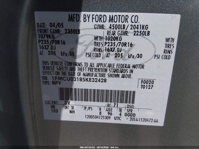 Ford Escape Xlt