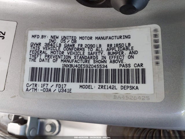 Toyota Corolla S