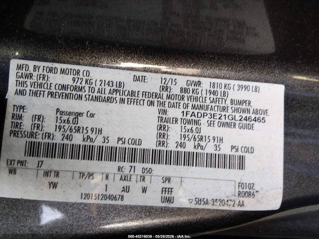 Ford Focus S