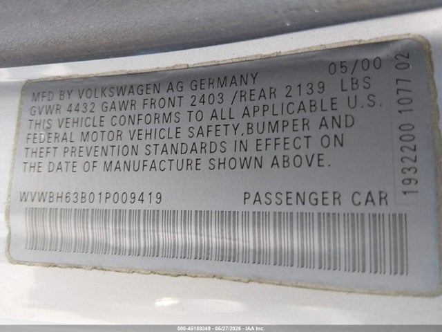 Volkswagen Passat Glx
