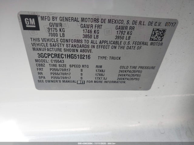 Chevrolet Silverado 1500 1lt