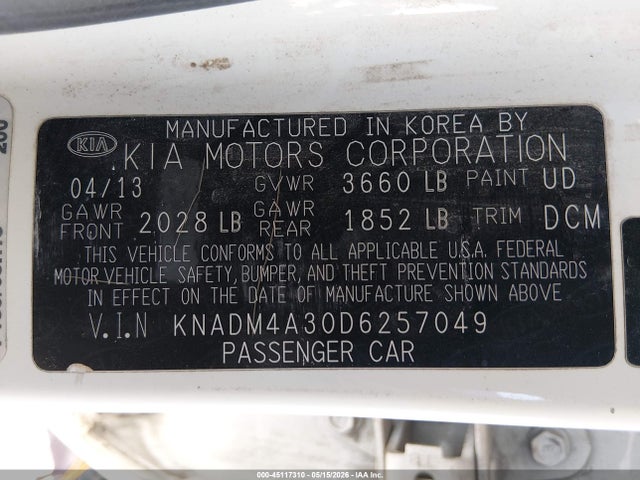 Kia Rio Lx