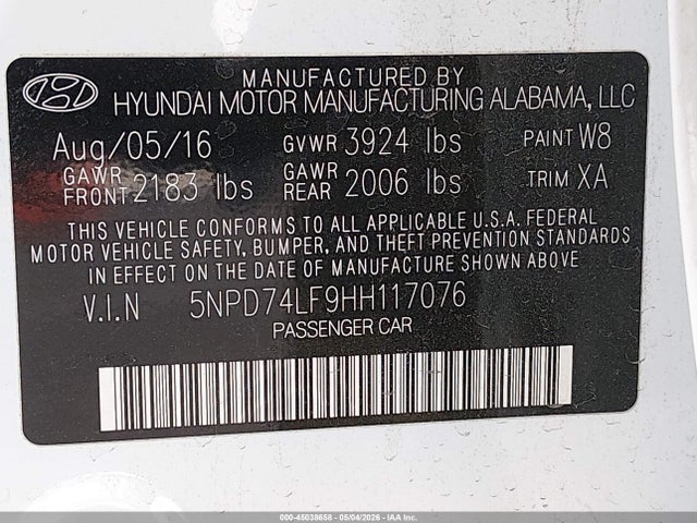 Hyundai ELANTRA Se