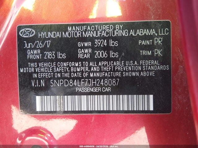 Hyundai ELANTRA Sel
