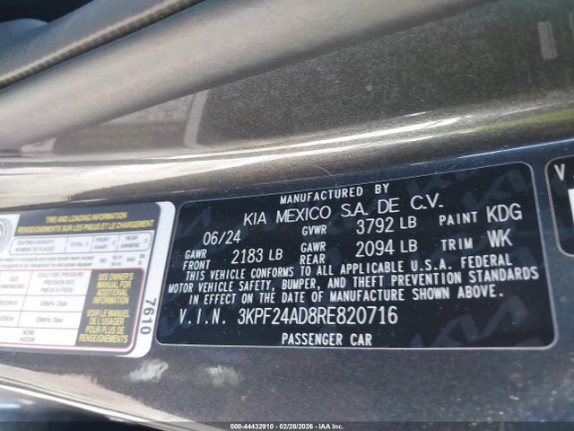 Kia Forte Lxs