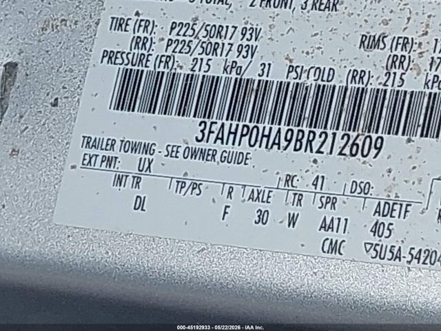 Ford Fusion Se