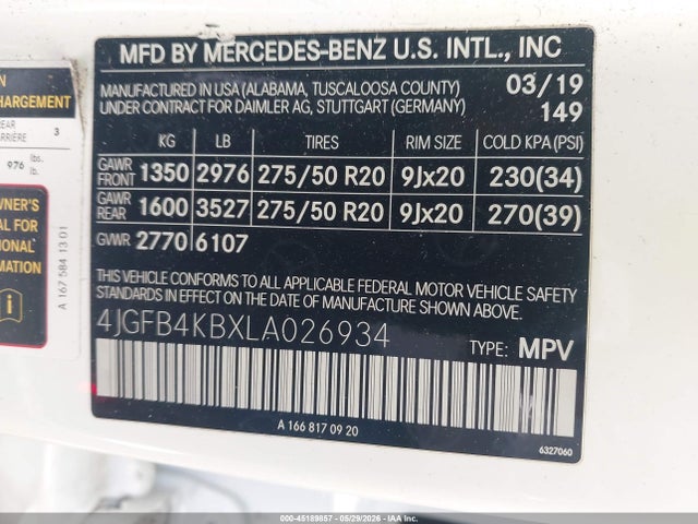 Mercedes-Benz GLE 4matic
