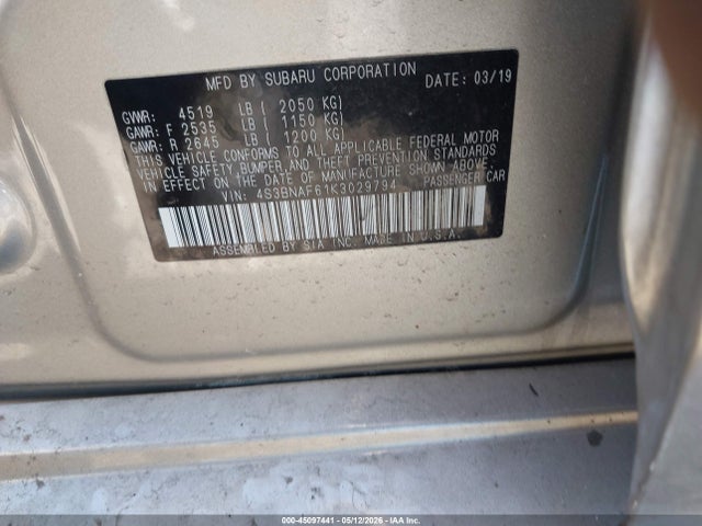 Subaru Legacy 2.5i Premium