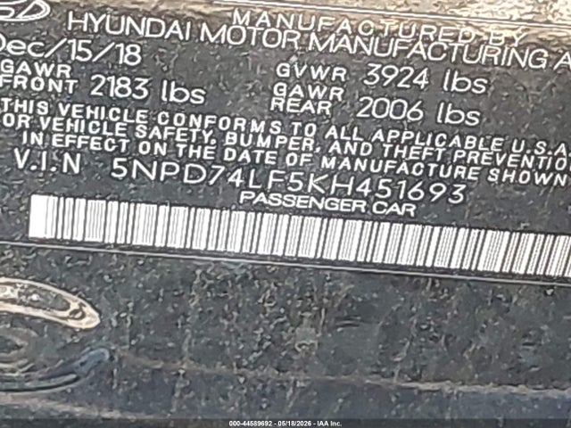 Hyundai ELANTRA Se