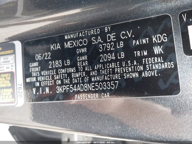 Kia Forte Gt-line