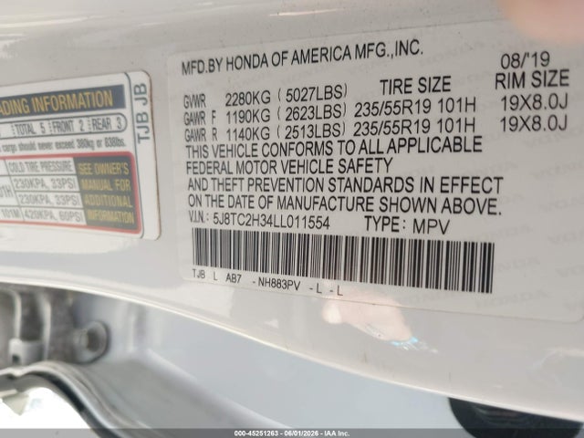 Acura RDX Standard
