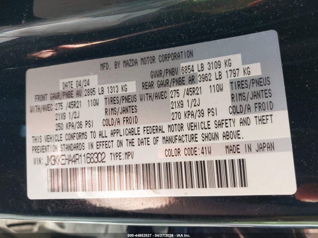 Mazda Cx Premium Plus