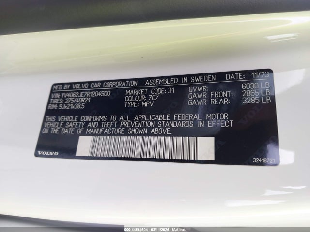 Volvo XC90 B6 Plus Bright Theme 6-seater